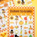 Free Printable Thanksgiving Bingo Cards   Happiness Is Homemade   Free Printable Thanksgiving Games For Adults
