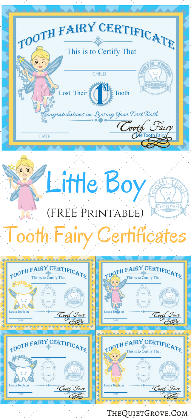 Free Printable Tooth Fairy Certificates | Parenting | Tooth Fairy - Free Printable Tooth Fairy Certificate