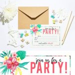 Free Printable Tropical Party Invitation | Diy | Parties | Luau   Hawaiian Party Invitations Free Printable