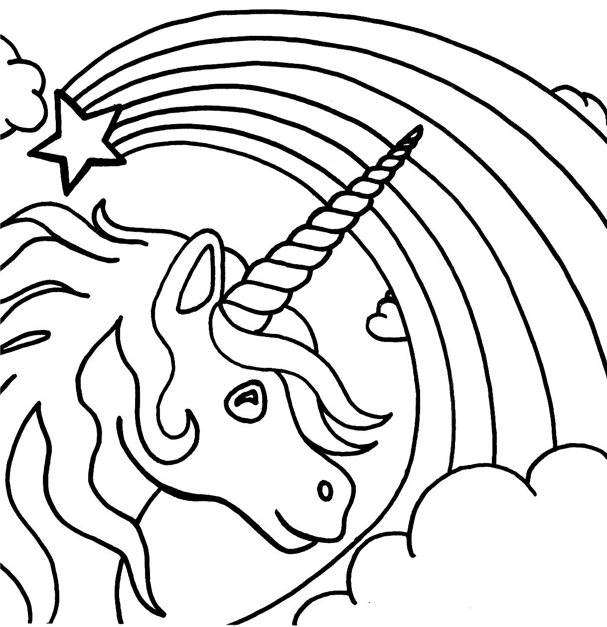 Free Printable Unicorn Coloring Pages For Kids | Fun | Unicorn - Free Printable Unicorn Coloring Pages