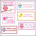 Free Printable Valentine's Cards (A Lot Of Them | Diy Owl Printabes   Free Printable Owl Valentine Cards