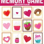 Free Printable Valentine's Day Memory Games For Kids   Play Party Plan   Free Printable Matching Cards