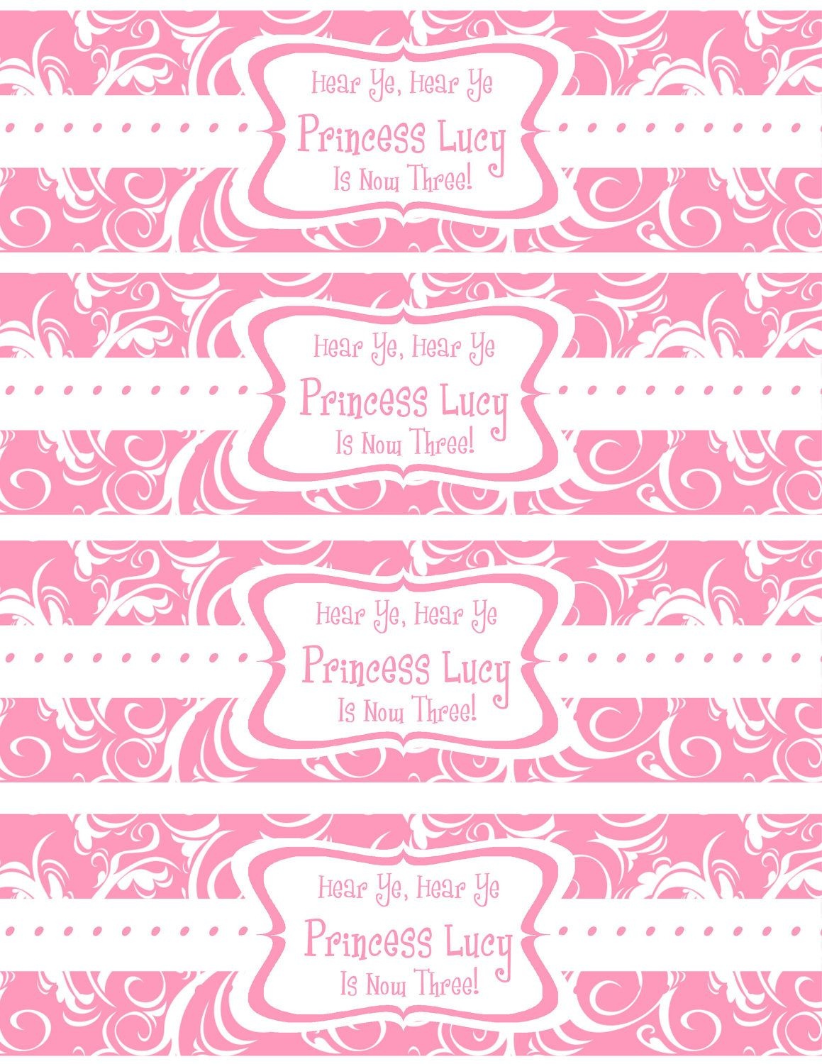 Free Printable Water Bottle Labels Template | Kreatief | Printable - Free Printable Water Bottle Labels For Baby Shower