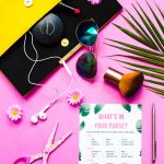 Free Printable 'what's In Your Purse?' Hen Party & Bridal Shower   Free Printable What's In Your Purse Game