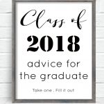 Free Printable With All Graduation Invitations. Advice For The   Free Printable Graduation Advice Cards