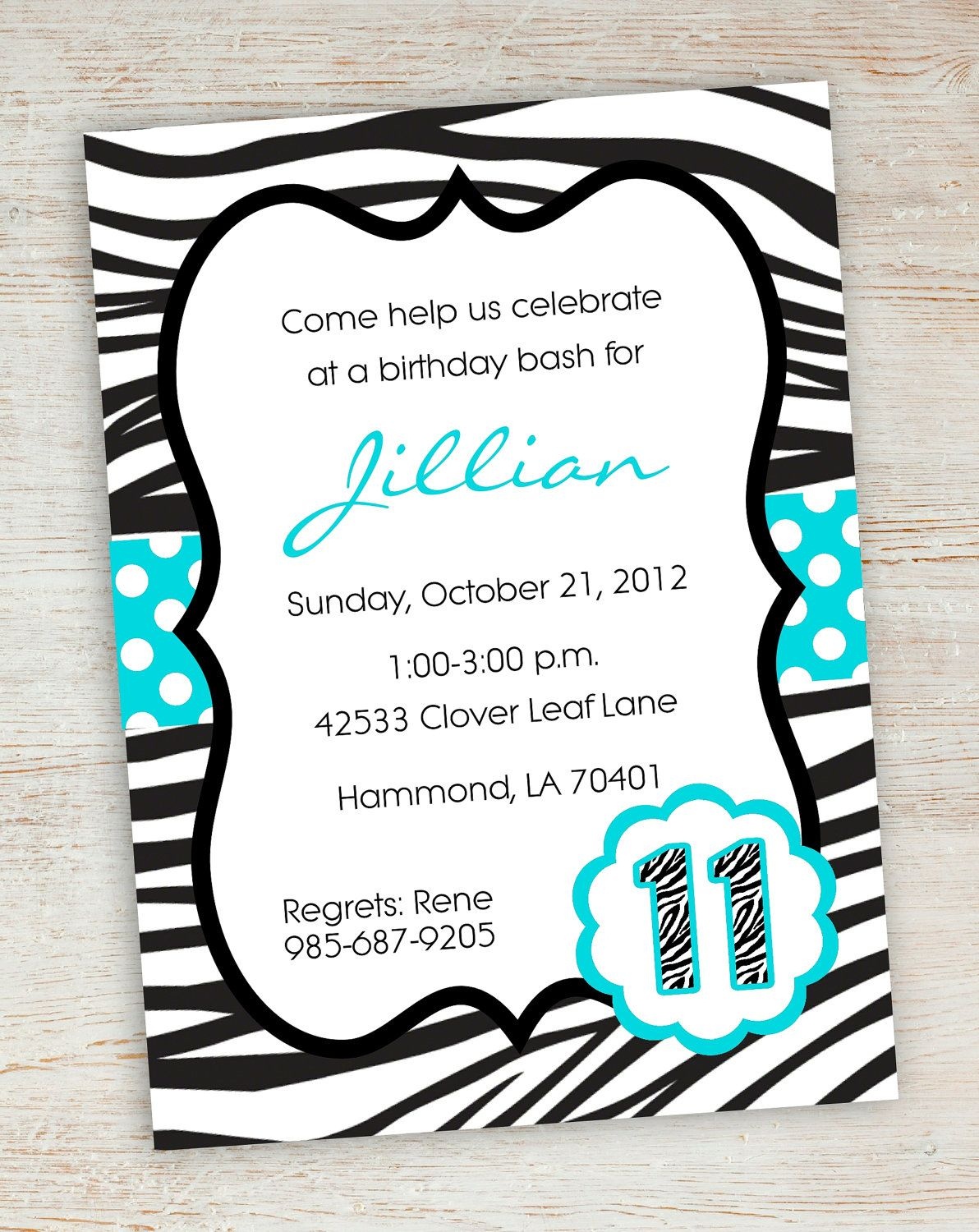 Free Printable Zebra Party Invitations | Printable Pink Turquoise - Free Printable Zebra Print Birthday Invitations