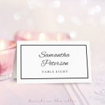 Free Printables Archives | Hands In The Attic   Free Printable Place Cards Template