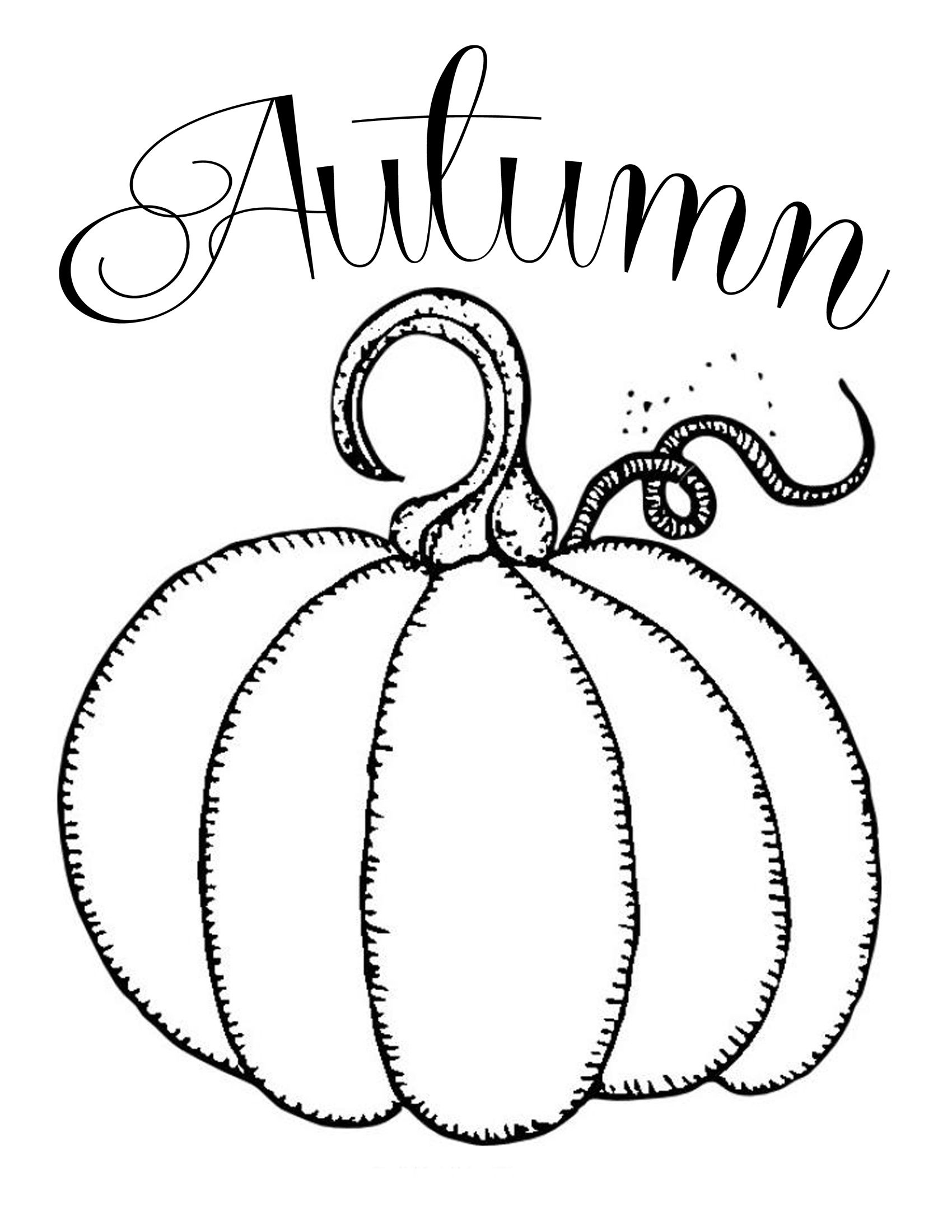 Free Printables ~ Chalkboard Autumn Pumpkin | Fonts And Printables - Free Printable Pumpkin Books
