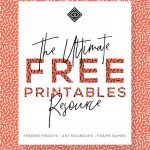Free Printables • Free Wall Art Roundups • Little Gold Pixel   Printable Posters Free Download
