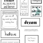 Free Printables   Great Additions To Scrapbooks & Smash Books   Free Printable Greeting Card Sentiments