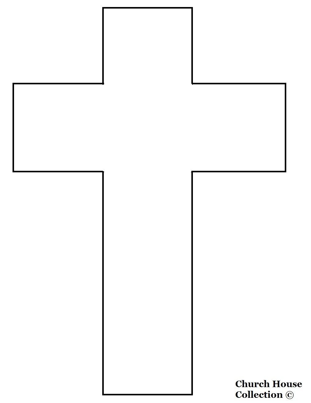 Free Printables Templates | Jesus Died On The Cross Cutout Craft - Free Printable Cross Patterns