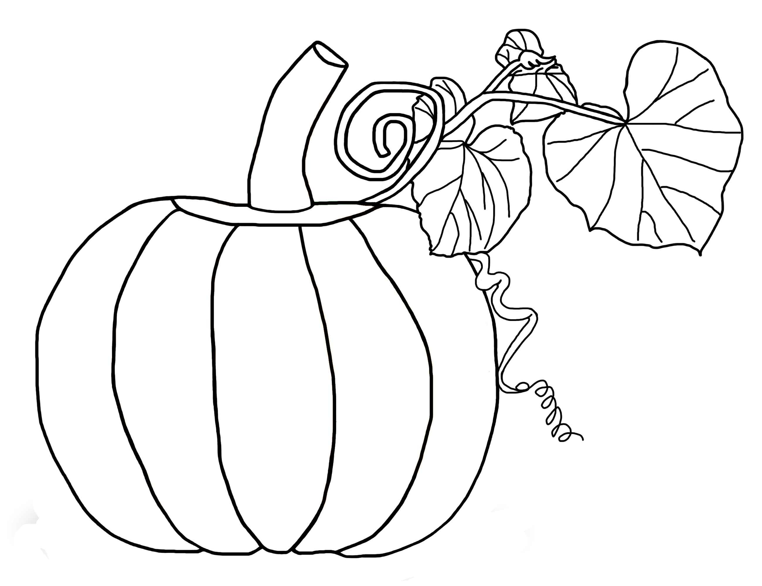 Free Pumpkin Coloring Pages For Kids - Free Printable Pumpkin Books