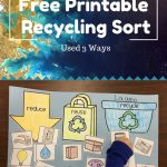 Free Recycling Sort   Simply Kinder   Free Printable Recycling Worksheets