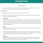 Free Revocable Living Trust   Create, Download, And Print | Lawdepot   Free Printable Will And Trust Forms