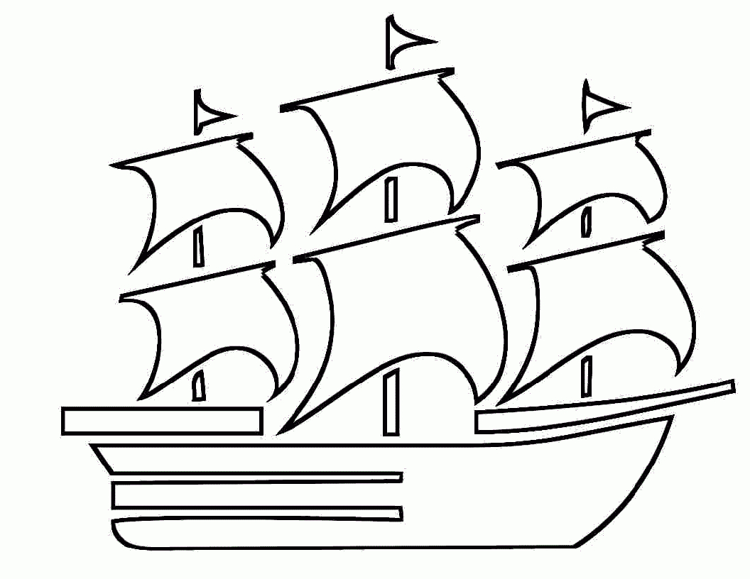 Free Sailboat Drawing For Kids, Download Free Clip Art, Free Clip - Free Printable Sailboat Template