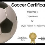 Free Soccer Certificate Maker | Edit Online And Print At Home   Free Printable Soccer Certificate Templates