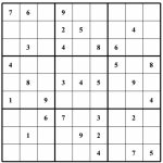 Free Sudoku Puzzles | Enjoy Daily Free Sudoku Puzzles From Walapie   Free Printable Sudoku