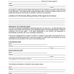 Free Texas Medical Power Of Attorney Form | Pdf Template | Form Download   Free Printable Medical Power Of Attorney
