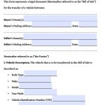 Free Texas Motor Vehicle Bill Of Sale Form | Pdf | Word (.doc)   Free Printable Texas Bill Of Sale Form