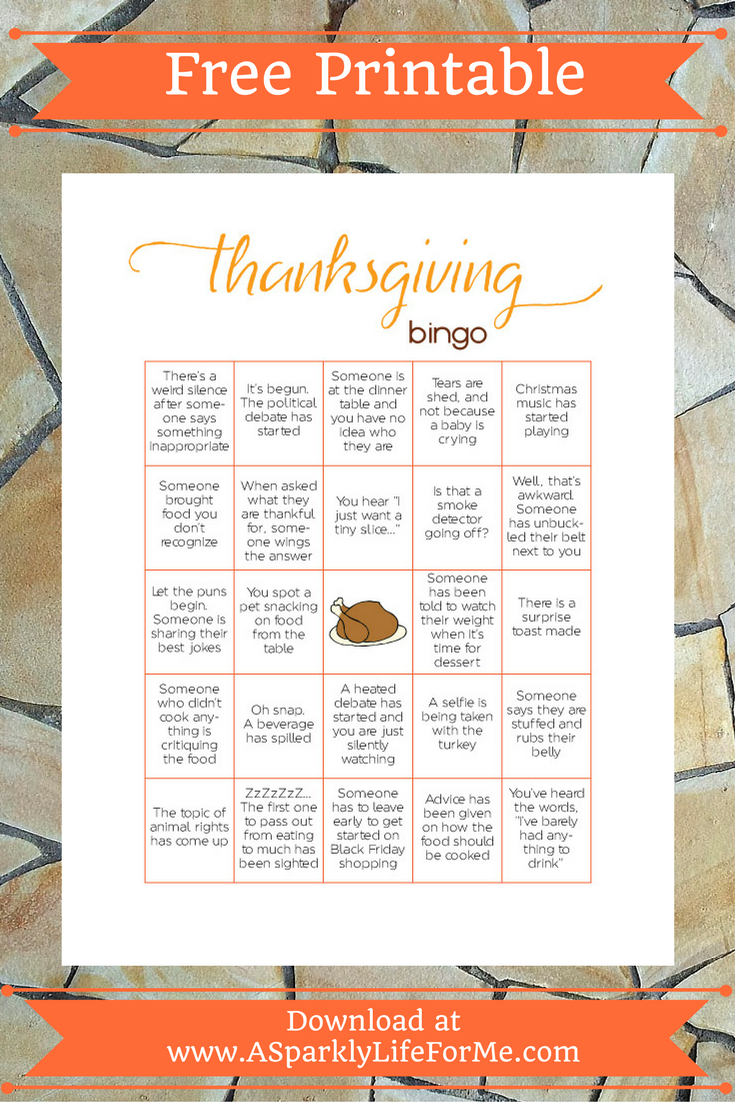 Free Thanksgiving Bingo Game Printable For Adults | Autumn * Fall - Free Printable Thanksgiving Games For Adults