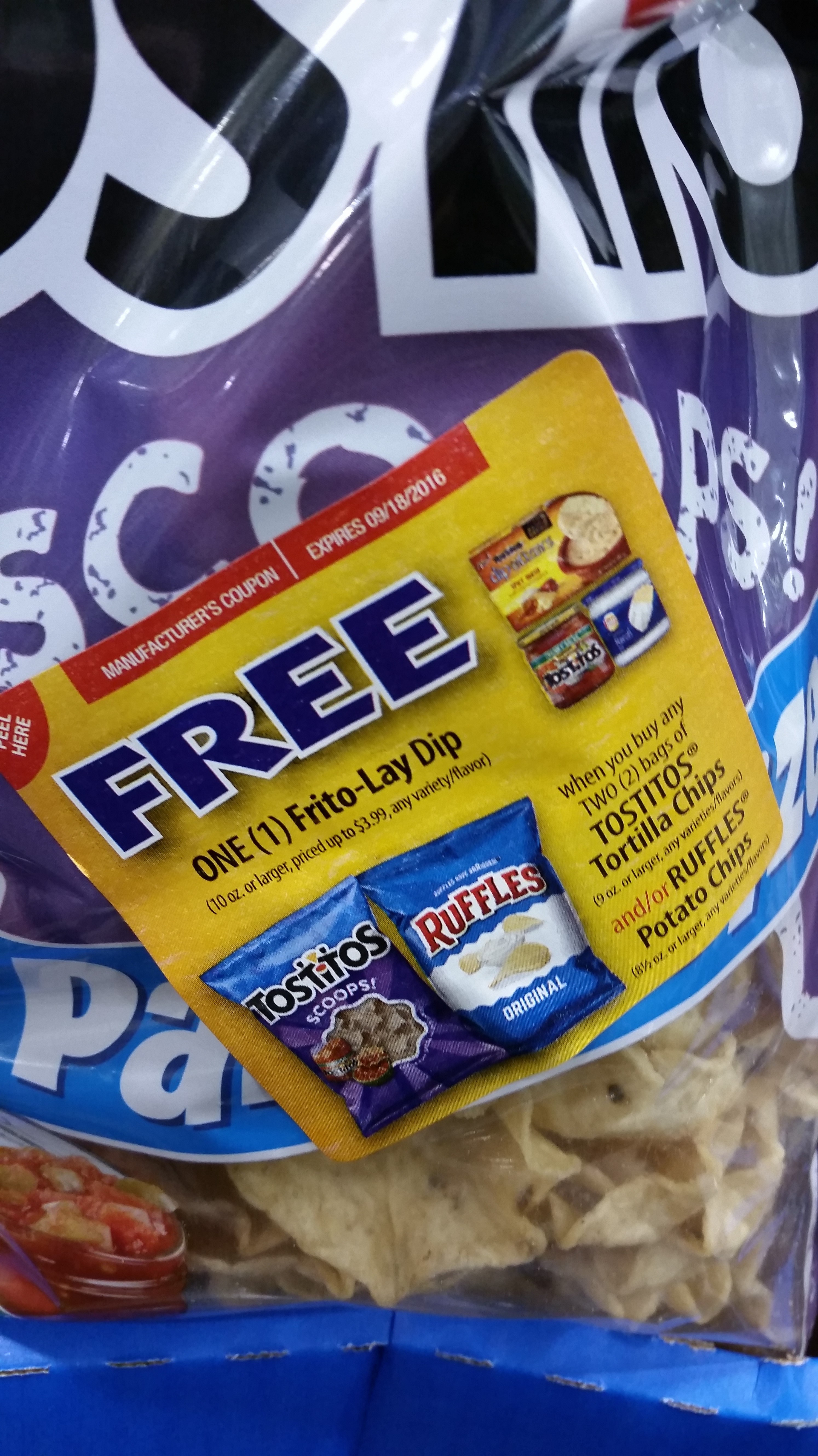 Free Tostitos Dip + Chips Deal At Harris Teeter - Free Printable Frito Lay Coupons