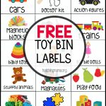 Free Toy Bin Labels   Free Printable Book Bin Labels