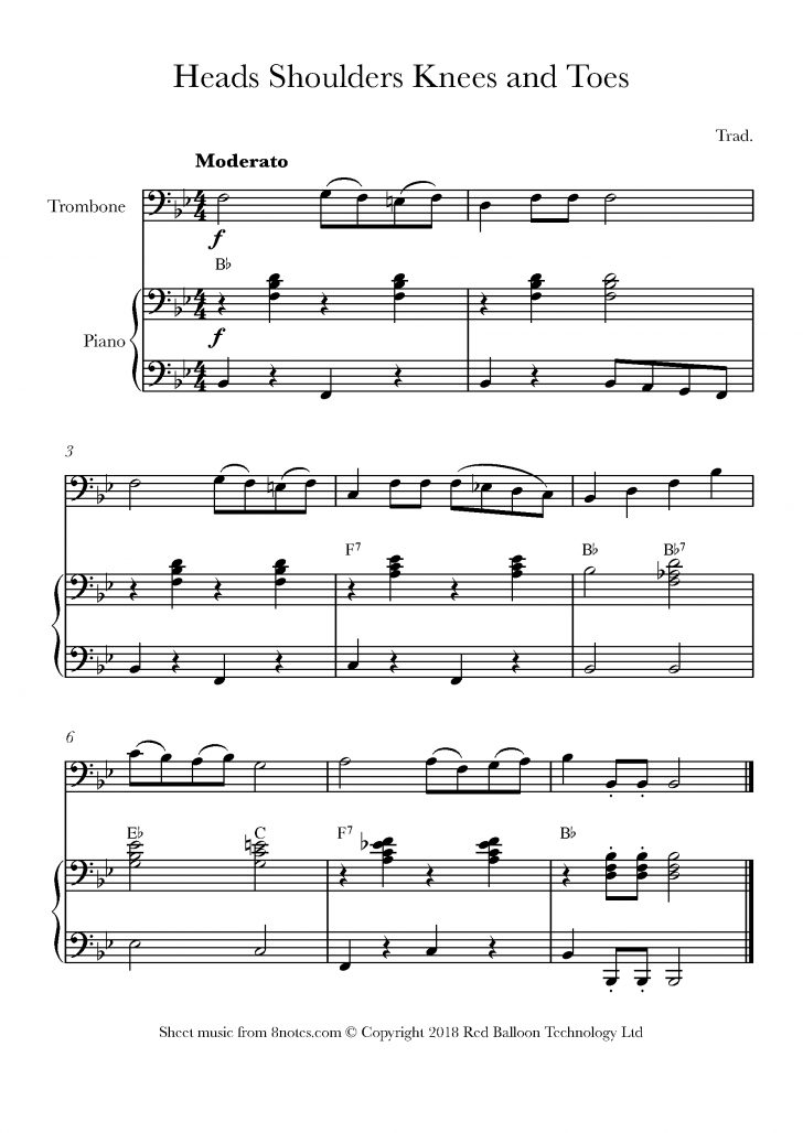 Free Piano Sheet Music Online Printable Popular Songs