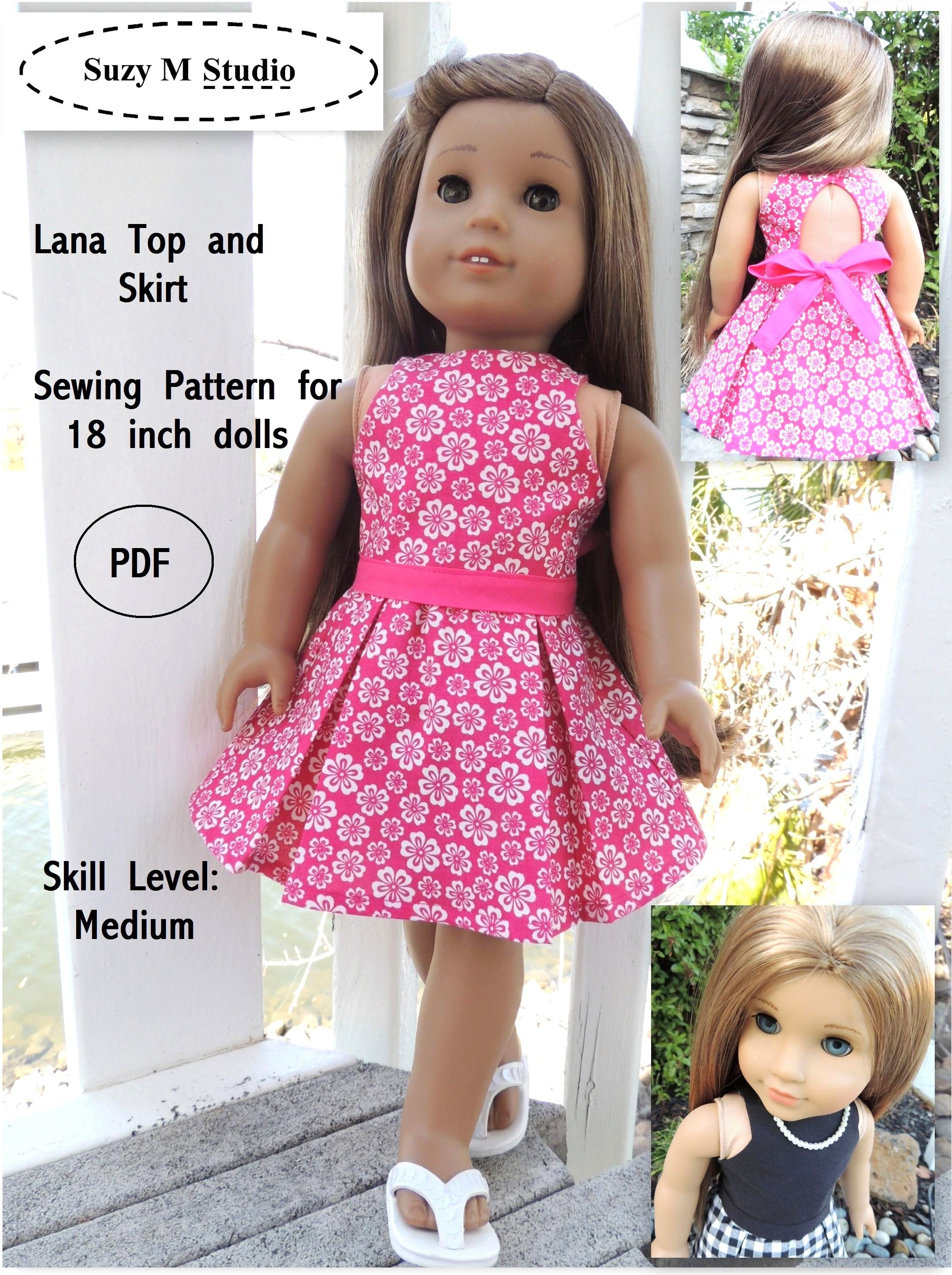 Free Printable Crochet Doll Clothes Patterns For 18 Inch Dolls