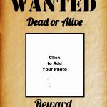 Free Wanted Poster Maker | Make A Free Printable Wanted Poster Online   Wanted Poster Printable Free