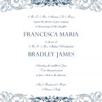 Free Wedding Invitation Templates For Word | Wedding Invitation   Free Printable Wedding Cards