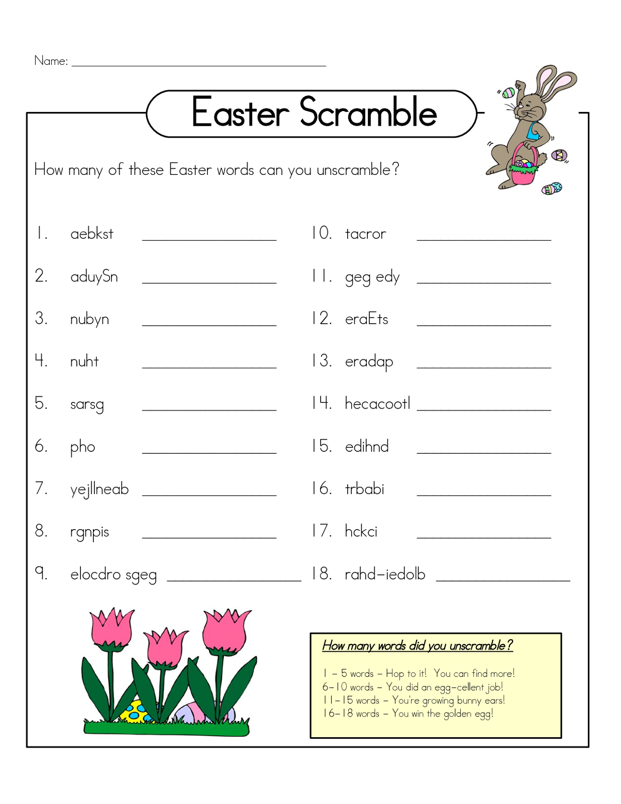 Free Word Scrambles Worksheets Activity Shelter Free Printable Word 