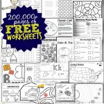Free Worksheets   200,000+ For Prek 6Th | 123 Homeschool 4 Me   Free Printable Nursery Resources