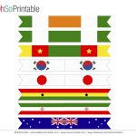 Free World Cup Soccer Printables From Ohsoprintable | Catch My Party   Free Printable Pictures Of Flags Of The World