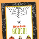 Free You've Been Booed Printable   Neighborhood Boo Tradition | Lil   We Ve Been Booed Free Printable