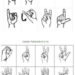 Freebie Friday: Free Printable Asl Alphabet Flashcards Pack | Best   Sign Language Flash Cards Free Printable