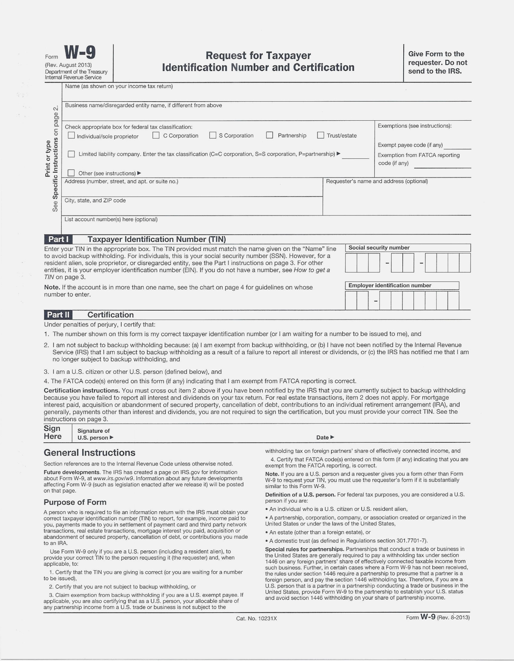 Fresh Free Printable W 14 Form | Downloadtarget – W9 Form Printable - W9 Form Printable 2017 Free