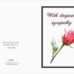 Fresh Memorial Cards For Funeral Template Free | Best Of Template   Free Printable Memorial Card Template