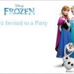 Frozen Free Printable Birthday Party Invitation Personalized Party   Customized Birthday Cards Free Printable