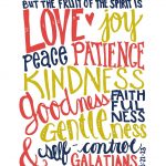 Galatians 5:22 23 #verse Beautifully Rooted: The Fruit Of The Spirit   Fruit Of The Spirit Free Printable
