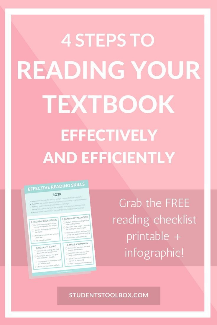 Get The Free Checklist Printable On Textbook Reading Strategies And - Free Printable Textbooks