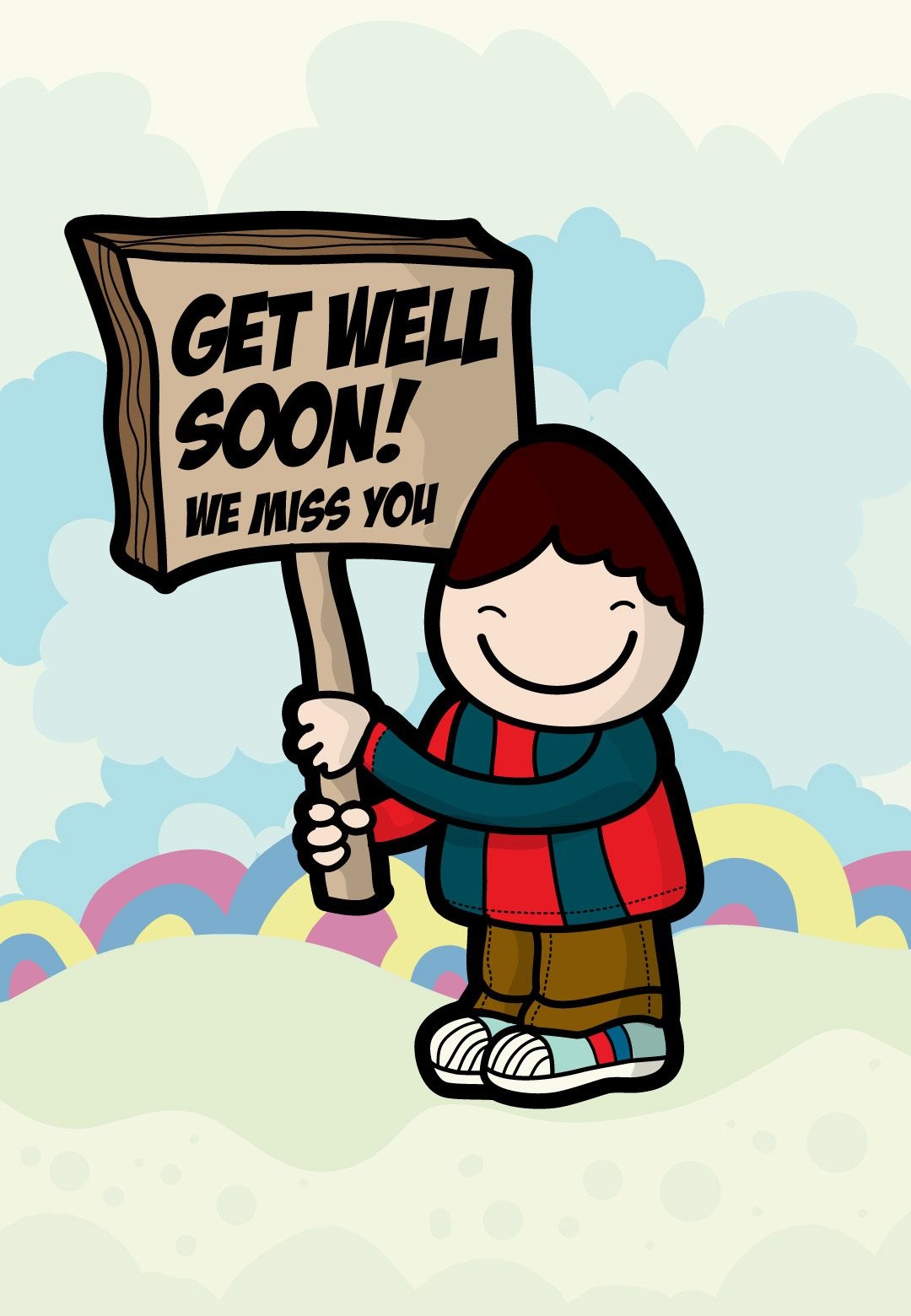 Get Well #card Free Printable We Miss You Greeting Card | Get Well - Free Printable We Will Miss You Greeting Cards
