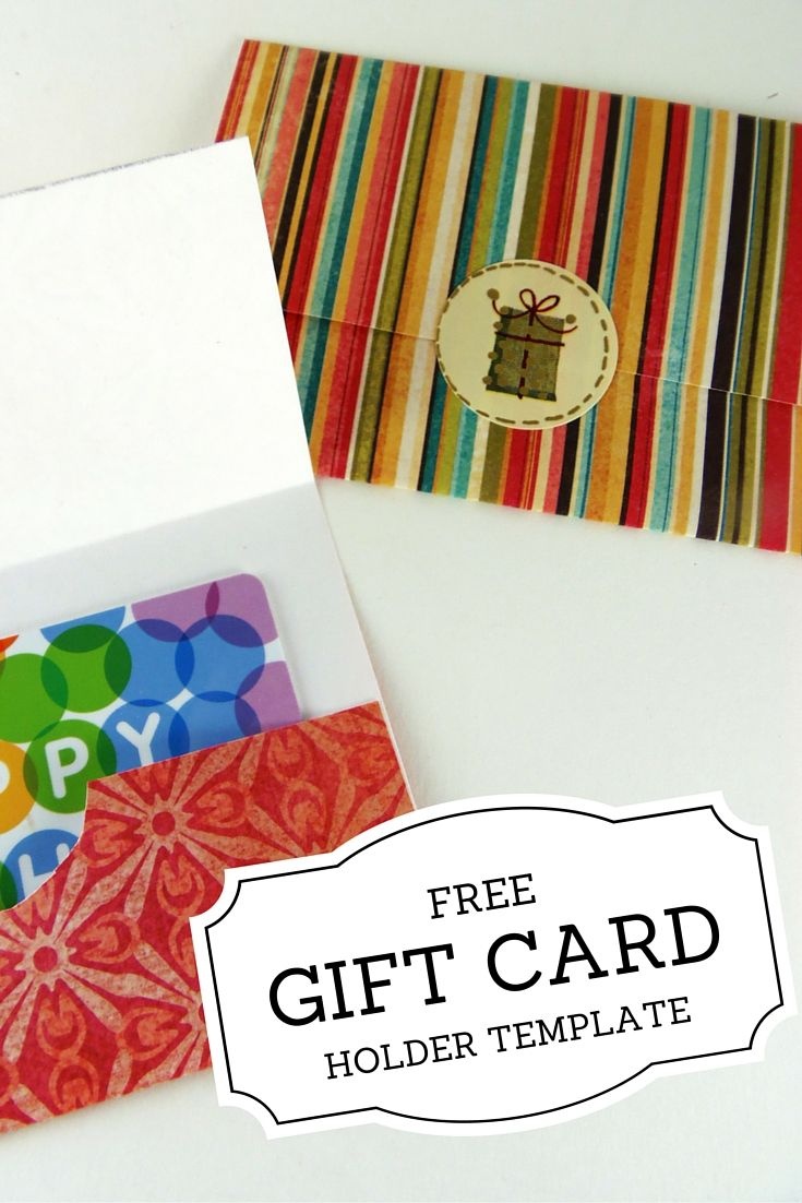 Gift Card Holder Templates | Christmas | Printable Gift Cards - Free Printable Christmas Money Holder Cards
