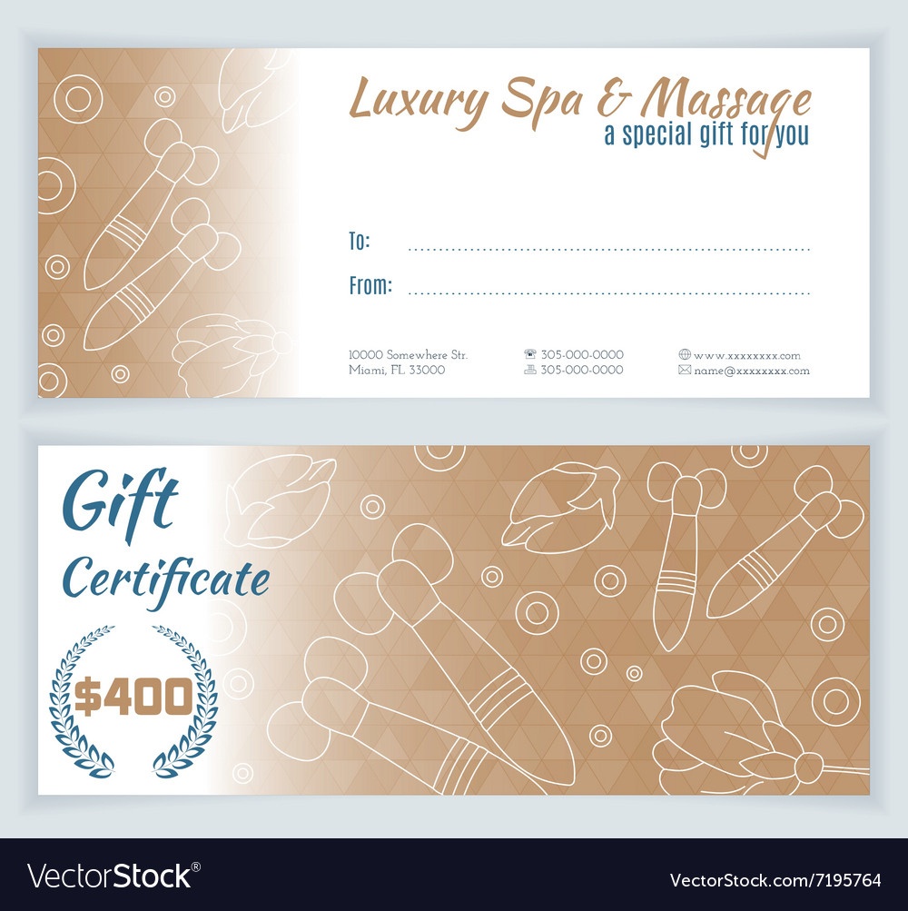 Gift Certificate Template Massage | Certificatetemplategift - Free Printable Massage Gift Certificate Templates