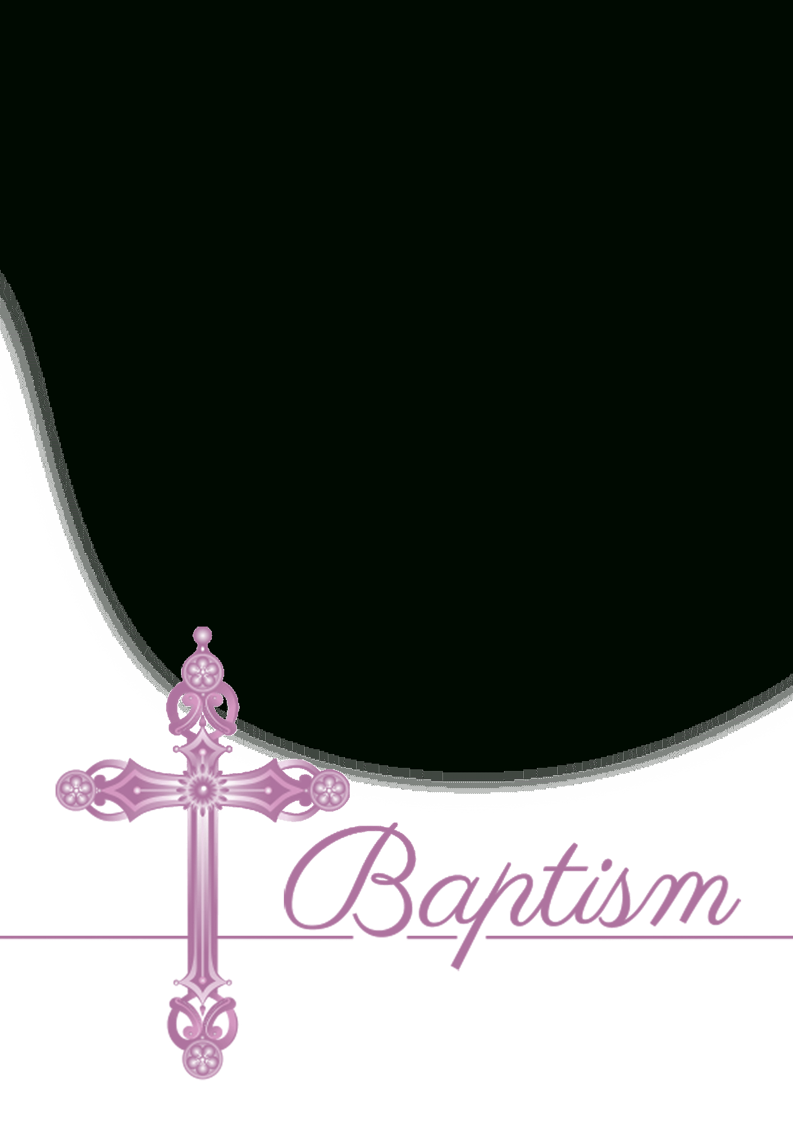 Girl - Free Printable Baptism &amp;amp; Christening Invitation Template - Free Printable Baptism Invitations