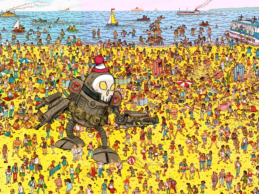 Going To Print Out A Few Of These &amp;quot;where&amp;#039;s Waldo&amp;quot; Pictures And Add - Where Waldo Printable Free