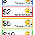 Good Behavior Bucks | Items Ship Free Printable Chores Print   Free Printable Chore Bucks