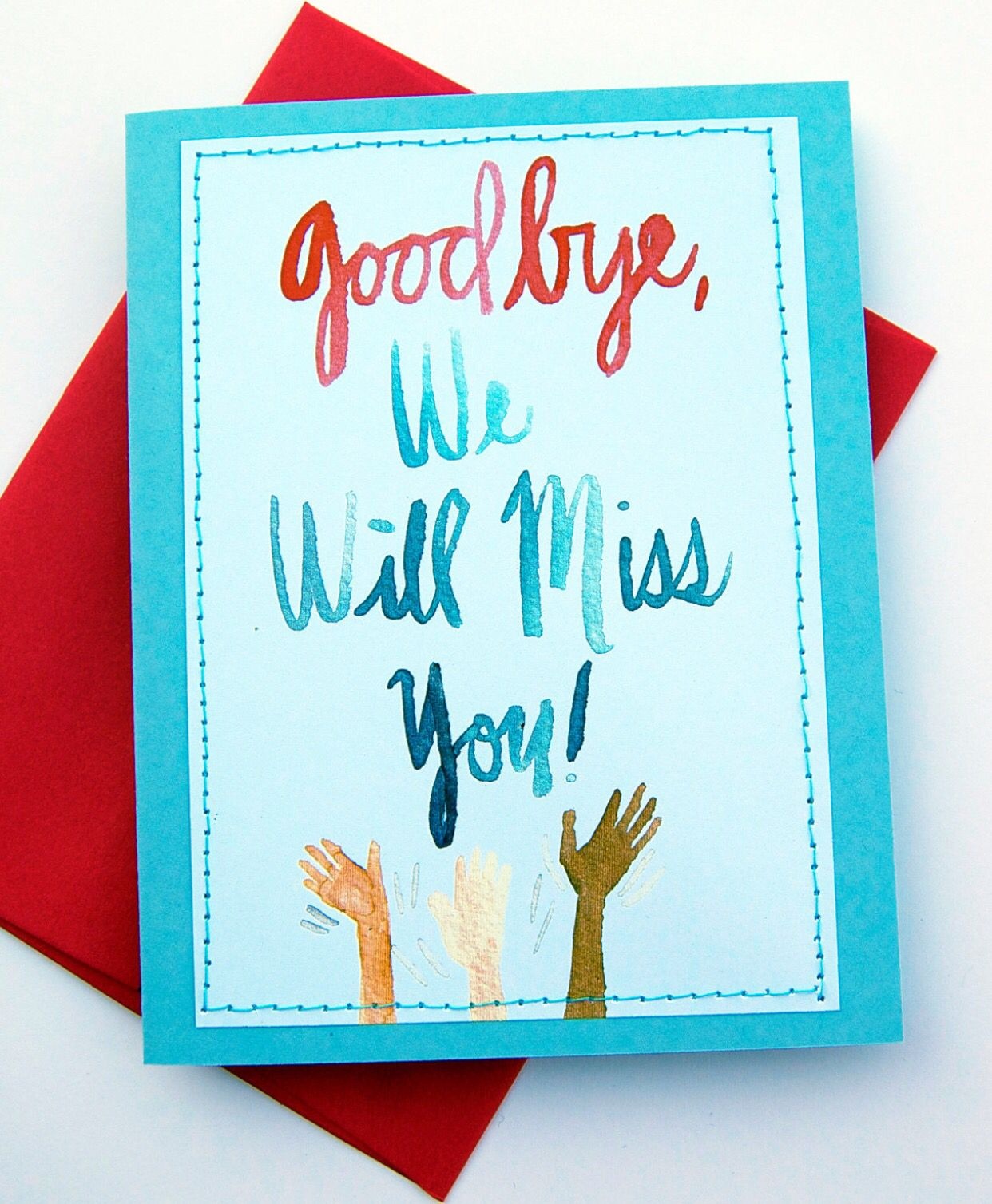 Free Printable We Will Miss You Greeting Cards Free Printable