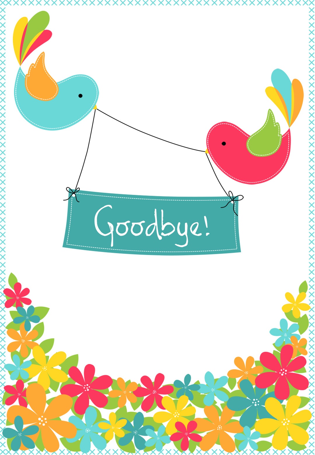 Goodbye From Your Colleagues - Good Luck Card (Free) | Greetings Island - Free Printable Farewell Card For Coworker