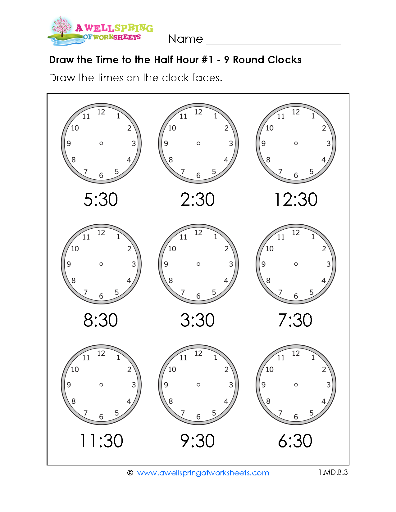 Grade Level Worksheets | Maths | 2Nd Grade Math Worksheets, First - Free Printable Telling Time Worksheets For 1St Grade