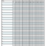Grade Sheet Printable | Printable Gradebook | Sine Over Cosine Of   Free Printable Attendance Forms For Teachers